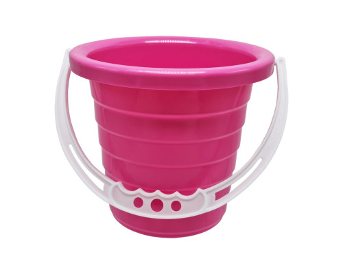 Дитяче відро для пісочниці "Середнє" S0009(Pink) зелений 14 см