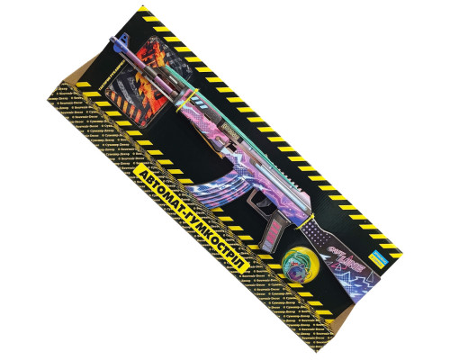 Зібрана модель Гумкостріл АВТОМАТ "АК DIGITAL" AKDI-B