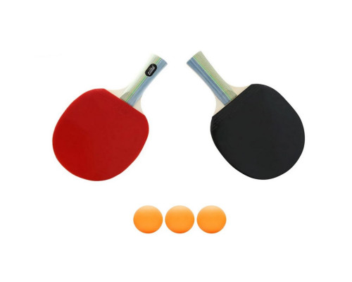 Набір для настільного тенісу Cima NE-CM-10, 2 ракетки з чохлами, 3 кульки