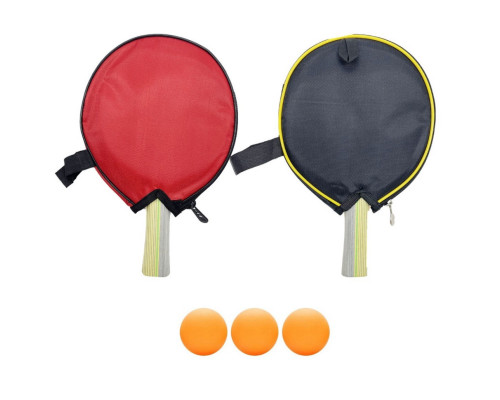 Набір для настільного тенісу Cima NE-CM-10, 2 ракетки з чохлами, 3 кульки