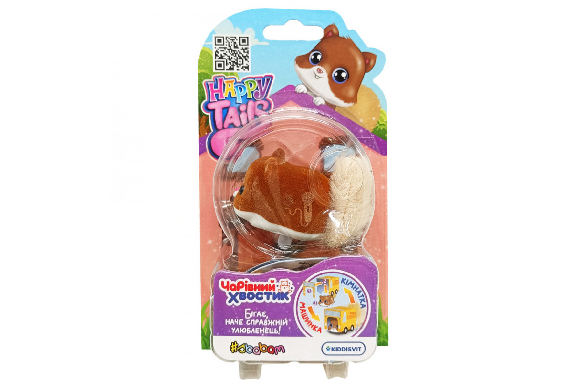 Інтерактивна іграшка "Happy Tails" Чарівний хвостик Елвіч #sbabam 200CN-22-7 Інтерактивна іграшка "Happy Tails" Чарівний хвостик Елвіч #sbabam 200CN-22-7