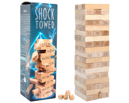 Настольная игра "Shock Tower" 30858, 45 брусков