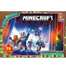 Дитячий пазл "Minecraft" MC803 плакат 70 елементів