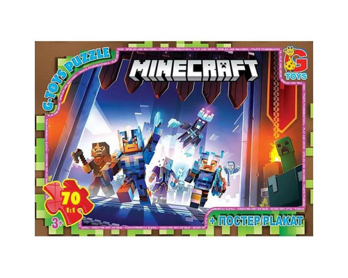 Дитячий пазл "Minecraft" MC803 плакат 70 елементів
