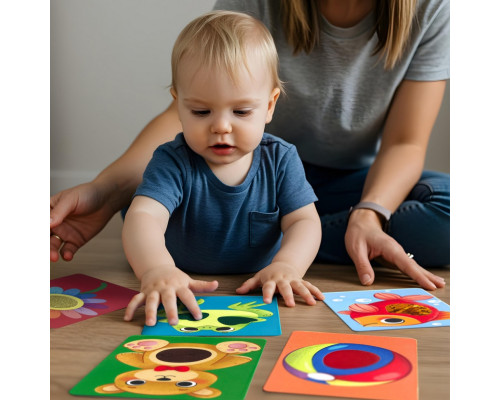 Набор карточек с тактильными элементами "На прогулке" 301231