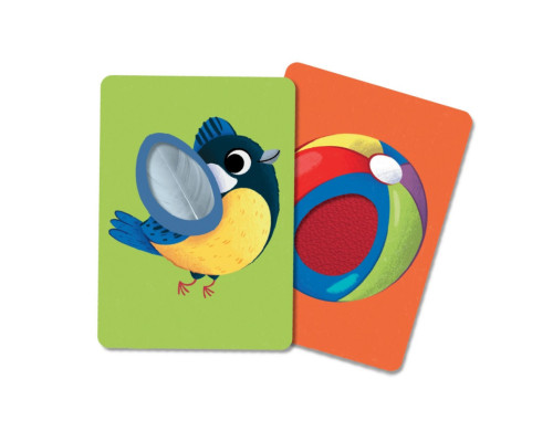 Набор карточек с тактильными элементами "На прогулке" 301231