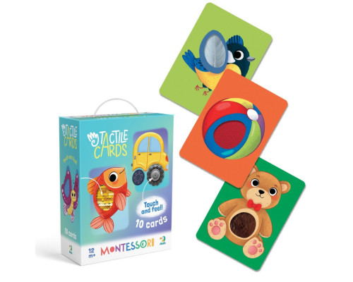 Набор карточек с тактильными элементами "На прогулке" 301231