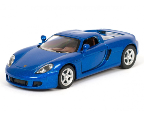 Колекційна машинка Porsche Carrera GT KT5081W інерційна  Blue