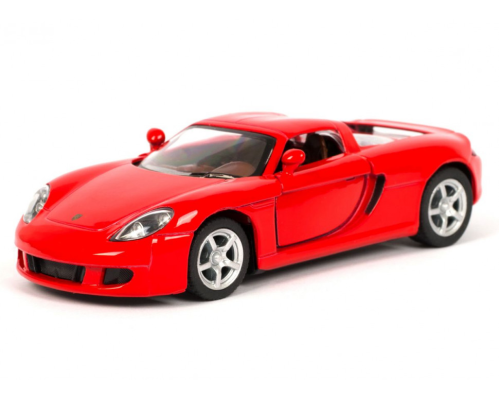 Колекційна машинка Porsche Carrera GT KT5081W інерційна  Red