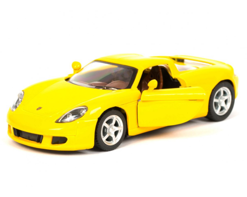 Колекційна машинка Porsche Carrera GT KT5081W інерційна  Yellow