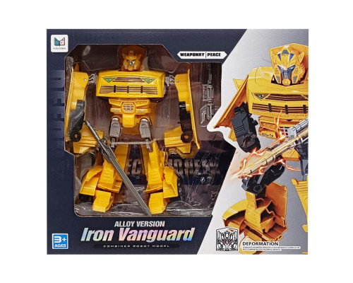 Дитячий Трансформер-машинка Iron Vanguard 894-1/2(Yellow)