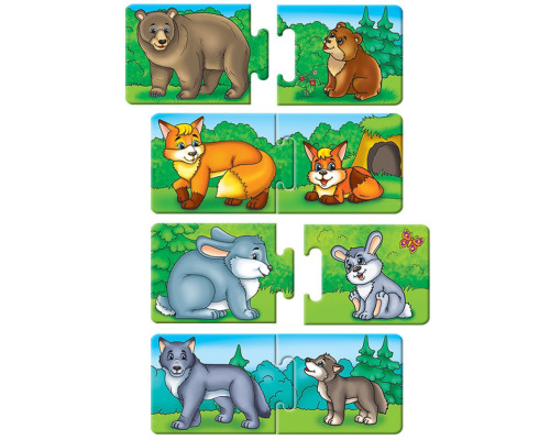 Дитяча розвиваюча гра "Де чия мама?" 86034 укр. мовою