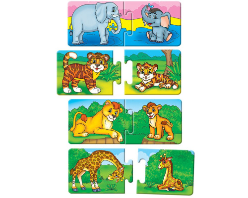 Дитяча розвиваюча гра "Де чия мама?" 86034 укр. мовою