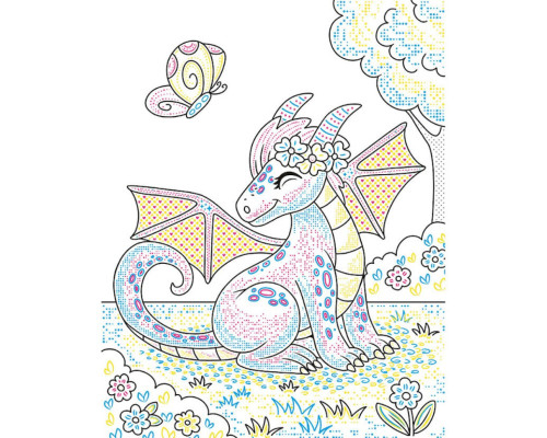 Детская водная раскраска "Кисточка и вода: Сказочные чудеса" 2048003, 16 страниц