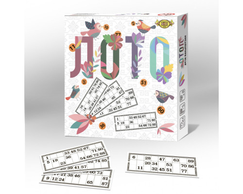 Настольная игра "Лото" MKM0323 правила игры на рус. и укр. языках