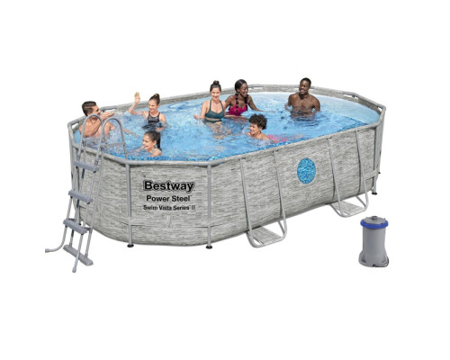 Басейн каркасний Bestway 56946K (488-305-107см), 10949 л
