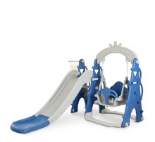 Детская горка-качель CASTLE-4 кольцо баскетбольное Детская горка-качель CASTLE-4 кольцо баскетбольное