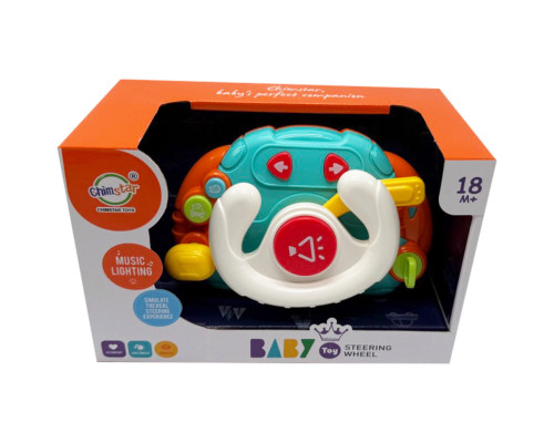 Дитячий ігровий Автотренажер 503-17(Turquoise) світлові та звукові ефекти