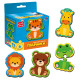 Дитячі магнітні пазли "Тваринки" VT1733-04, 6 картинок