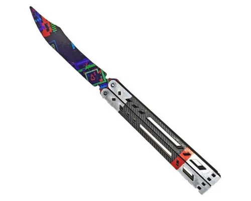 Деревянный сувенирный нож "БАБОЧКА СБОЙ" BAL-GL