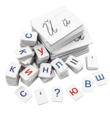 Демонстрационный набор для обучения грамоте и письму VT5555-06