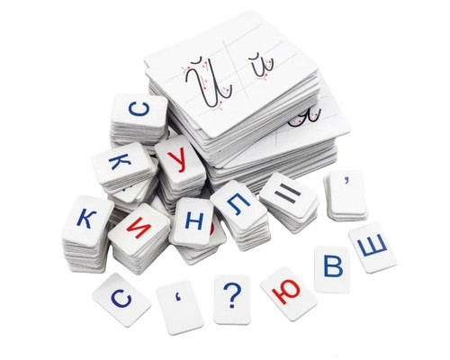 Демонстрационный набор для обучения грамоте и письму VT5555-06