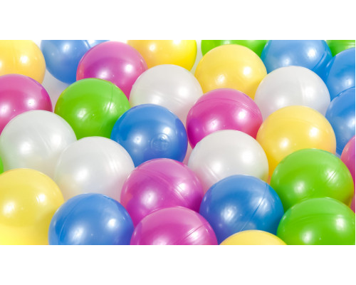 Шарики для сухого бассейна перламутровые 00467, 70 мм