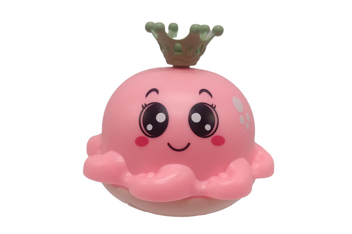 Набір для ванної "Фонтанчик Восьминіг" 7022(Pink) Рожевий