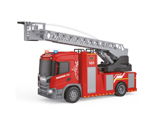 Автомодель детская Scania "Пожарная машина" TechnoDrive 6407KS, свет, звук