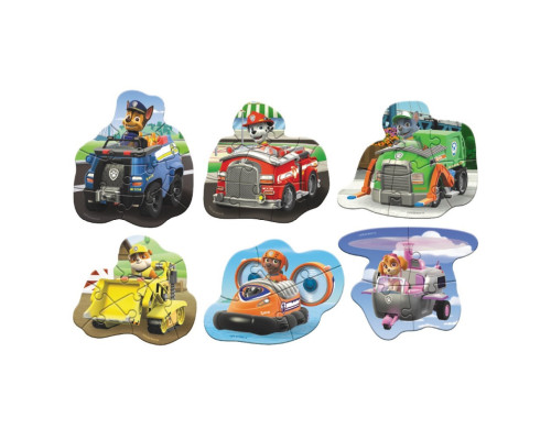 Дитячий пазл "Paw Patrol Готові до дії" 200535 18 елементів