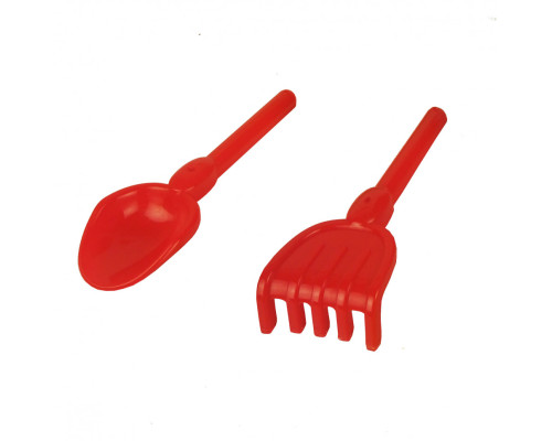 Дитячий набір лопатка і граблі для пісочниці 19240, 24 см