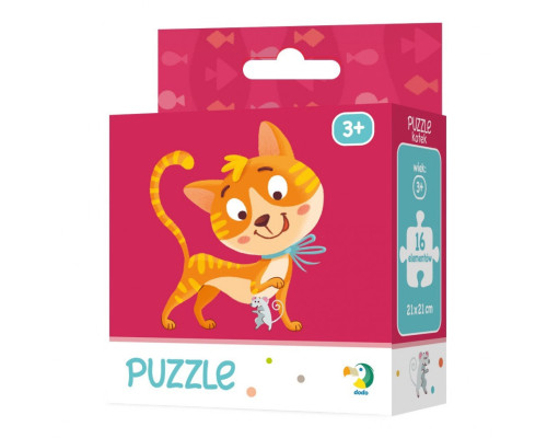 Пазл Кошеня DoDo 300112, 16 деталей