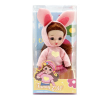 Кукла шарнирная для девочек Funny EBO DH2368B(Pink) 15 см