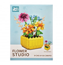Дитячий конструктор "Квіти Rose multiflora" Flower Studio 9112A 549 деталей