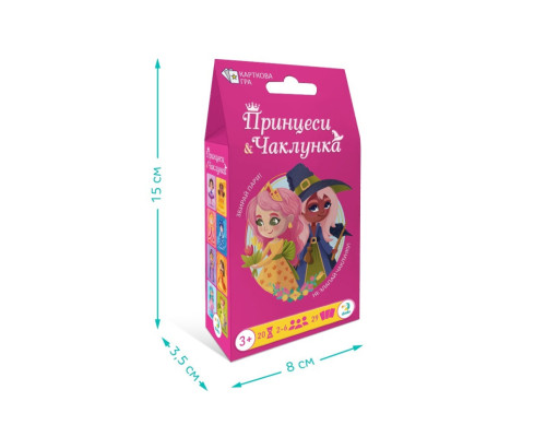 Карткова гра "Принцеси та Чаклунка" 301234, 29 карточек
