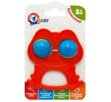 Детская погремушка "Лягушка" 9338TXK-22, пластик, от 3 месяцев