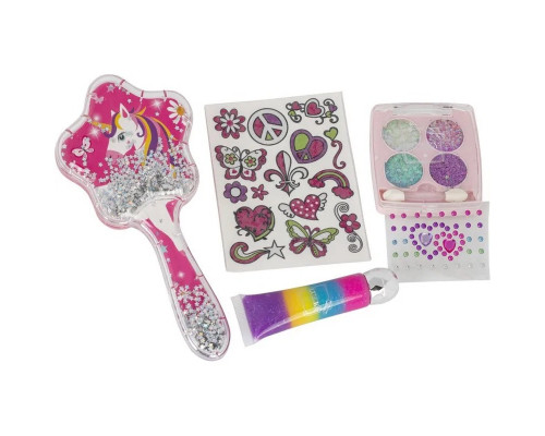 Дитячий набір кометики "Мейкап і тату" T20723 палетка 4 кольори