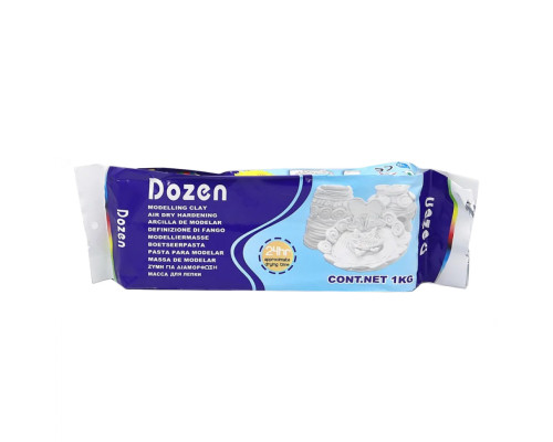 Маса для для ліплення "Dozen" DSCN0668 білий, 1 кілограм