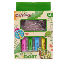 Набор для творчества "Magic dough" 5040-43-50(Green) формы для брелков, стразы, краски