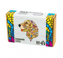 Фигурный деревянный пазл A4 Преданный Сирко PuzA4-01742, 72 детали