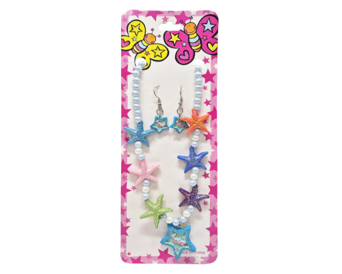 Детский набор аксессуаров "Морская звезда" 0105-029-1 упаковка 12 шт