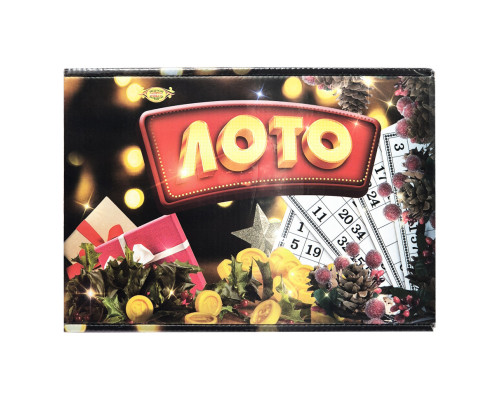 Настольная игра "Лото" MKC0202 правила игры на рус. и укр. языках