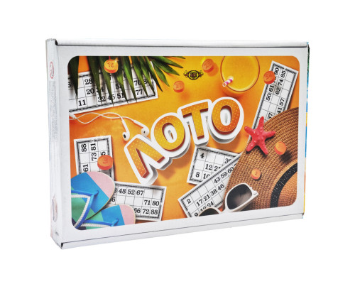 Настольная игра "Лото" MKC0202 правила игры на рус. и укр. языках