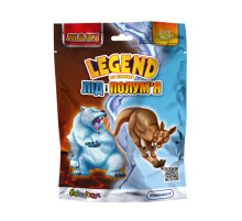 Стретч-игрушка в виде животного Лёд и пламя 60/CN25 серии Legend of animals