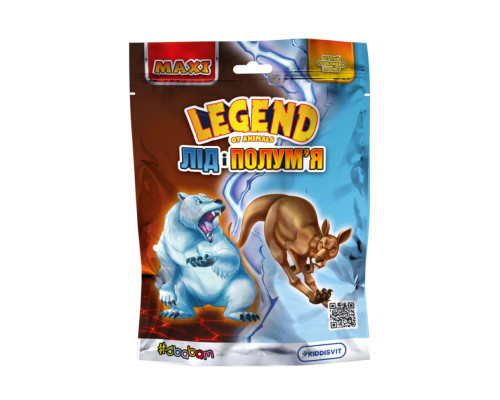Стретч-игрушка в виде животного Лёд и пламя 60/CN25 серии Legend of animals
