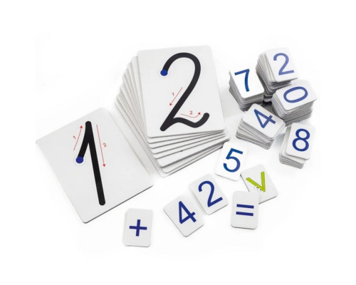 Демонстрационный набор "Цифры и математические знаки" VT5555-07