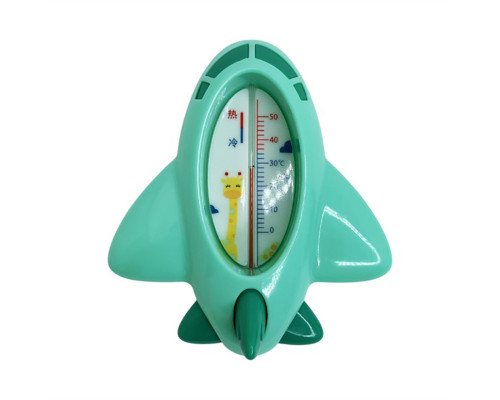 Іграшка-термометр для ванної "Літак" MGZ-1106(Turquoise)
