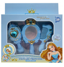 Аксессуары для девочек "Fantasy Princess" C8824 зеркало, прическа Синий