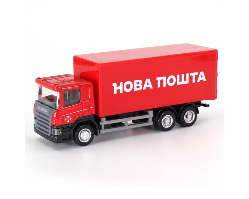Автомодель детская Scania "Новая Почта" TechnoDrive 250414U, масштаб 1:64