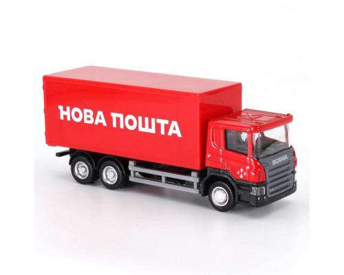 Автомодель детская Scania "Новая Почта" TechnoDrive 250414U, масштаб 1:64